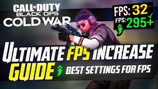  COD: BLACK OPS COLD WAR Dramatically increase performance / FPS with any setup! ️️