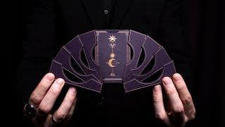 НЕВЕРОЯТНО КРУТАЯ КОЛОДА КАРТ! VIOLET LUNA MOON playing cards | ОБЗОР