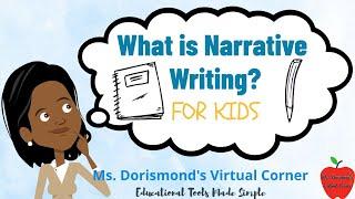 ️ What is Narrative Writing? | Narrative Writing for Kids 1st & 2nd Grade