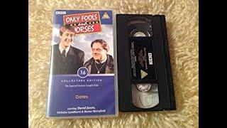 Original VHS Opening and Closing to Only Fools and Horses Dates UK VHS Tape