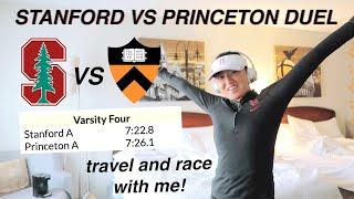 Racing against PRINCETON [VLOG]    Stanford lightweight rowing