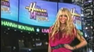 Hannah Montana Forever Opening