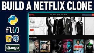 Build a Full-Stack Netflix Clone: Python, Django, JavaScript & PostgreSQL | Full Course 2023.