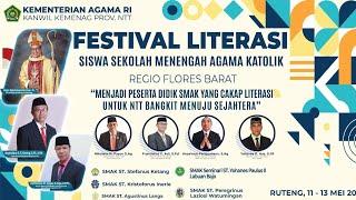 Festival Literasi Siswa SMAK REGIO Flores Barat Tahun 2023