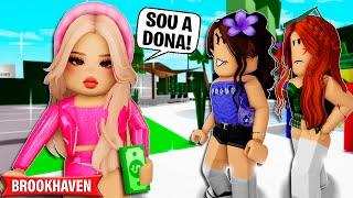 A MENINA que SE ACHAVA POR SER A DONA do CLUBE | Historinhas Brookhaven Roblox | Bibi e Lud