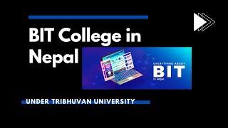 BIT College in Nepal | Top IT College in Kathmandu | BIT in Nepal | Imagine It Nepal #bit