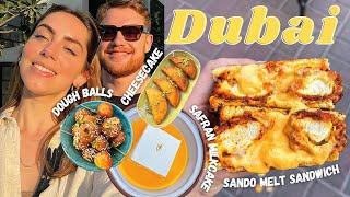 FOOD HOT SPOTS in Dubai mit @Lukasgalgenmueller  - juicy Burger, Cheesecake, best Falafel & Hummus