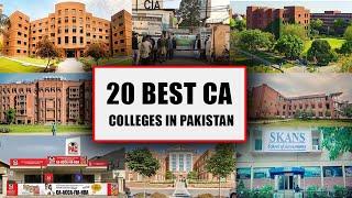 Best CA Institutes and Colleges in Pakistan | 20 best institutes for CA : Professional's Legacy