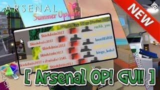 ***NEW OP! *** Arsenal GUI [ God Mode!, Inf Ammo, Aimbot!, Kill All and Many More! ]