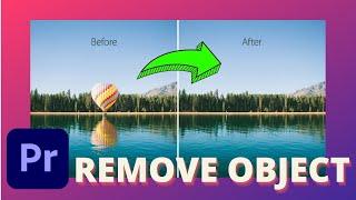 Premiere Pro Hack: How to Quickly REMOVE OBJECTS from Your Videos (Tutorial 2023)