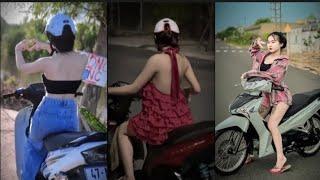 Tik Tok Xe Độ Girl Xinh 2023 || #251 Tổng Hợp Sirius Satria Sonic Vario Winner Exciter - Trung Kiên