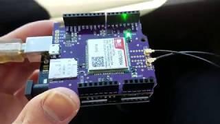 #11 SIM7000 Arduino GPS Tracker Road Test