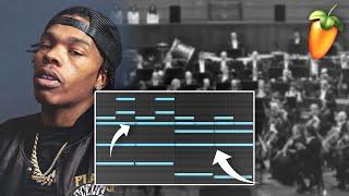 How To Make Crazy Orchestral Beats For Lil Baby | FL Studio Tutorial