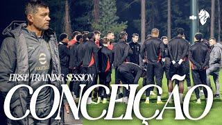 Conceição leads his first training session | Inside Milanello