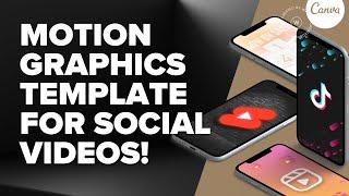 Create Your Own Template for Reels, Shorts, and TikTok videos!