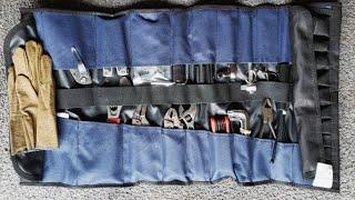 Rugged Tools 32 Pocket Tool Roll Organizer - Wrench Organizer & Tool Pouch - Wrench Roll