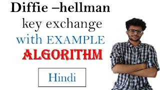 Diffie -hellman key exhange algoritm with example  in Hindi | CSS series #6