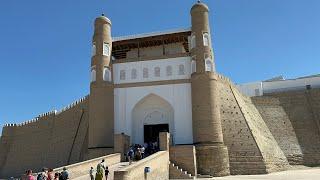 Exploring Bukhara: Ark of Bukhara, Bolo Hauz Mosque, and a bit of Lyabi Hauz square.