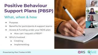 Behaviour Support Plans Webinar