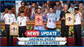 Inilah Jadwal Debat Capres Cawapres yang Digelar 5 Kali