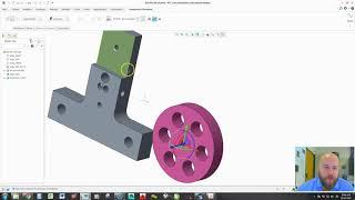 CREO: Creating a Simple Assembly & Creating a Part in an Assembly