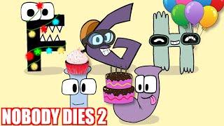 Alphabet Lore Plays Dumb Ways to Die but NOBODY DIES (Part 2) Animation meme