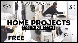 BUDGET FRIENDLY DIY HOME PROJECTS  | *SUPER* EASY HOME PROJECTS | Til Vacuum Do Us Part