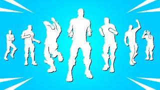 Top 25 Popular Fortnite Dances & Emotes! (Pull Up, Go Mufasa, Rollie)