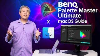 How to Calibrate BenQ SW displays using Palette Master Ultimate on macOS!