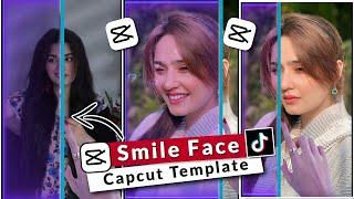 Capcut Template Link | Smile Face Tiktok New Trend | Tech Raye 