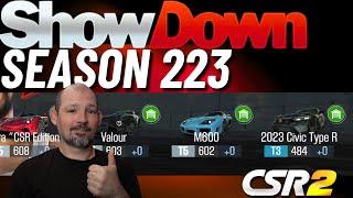 Csr2 Championship Showdown Season 223 Fastest Cars