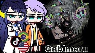 Valkyries  react to Gabimaru (tik Toks) english  and Portuguese 