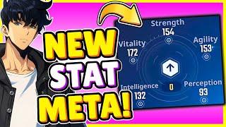 NEW STAT META! BEST JINWOO STATS FOR 2025! EARLY/MID/LATE GAME! [Solo Leveling: Arise]