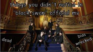 things you didn't notice in BTS 'Black Swan' official MV