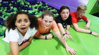 TRAMPOLINE PARK CHALLENGE!!