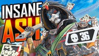 INSANE Ash 36 KILLS and 8,780 Damage Apex Legends Gameplay