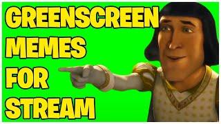 Shrek Green Screen Video for Stream and Edits