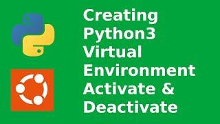 How to create python3 virtual environment in Ubuntu 22.04 LTS