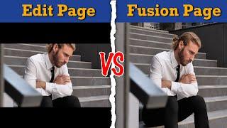 Why the Same Video Looks Different in Edit and Fusion Page in DaVinci Resolve - Resolution Tutorial