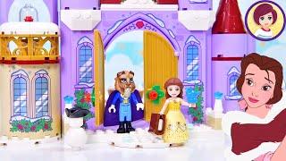 Lego Disney Princess Belle's Castle Winter Celebration Build & Review