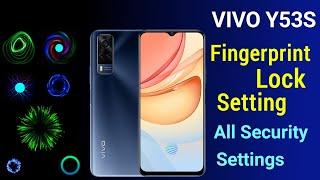 Vivo y53s Fingerprint Lock Setting | Vivo y53s | Vivo y53s Features | Vivo y53s Fingerprint Setting