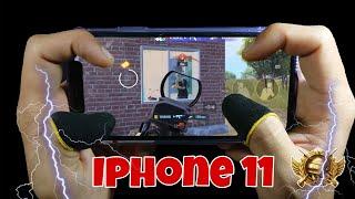 Best iPhone 11  (Handcam)  4 Finger Smooth + Extreme 60Fps #pubgmobile