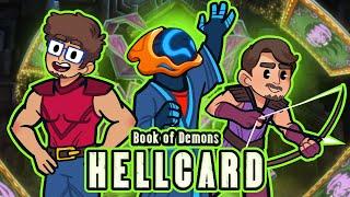 I Used Endless Frost To Prevent All Damage! - Book of Demons: Hellcard [Demo]