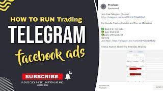 How to run Stock Market Fb telegram ads | Fb telegram ads | Trading facebook telegram ads 2023