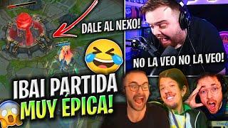 IBAI LA PARTIDA MÁS ÉPICA en FLEX DE LOL con XOKAS, KNEKRO, SKAIN Y REVEN! RISAS ASEGURADAS!