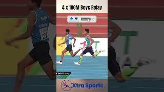 4 x 100M Relay Boys FINAL | Khelo India Youth Games