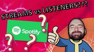 The Difference Between Streams & Listeners on Spotify