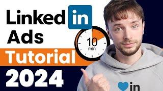 Complete Beginner LinkedIn Ads Tutorial (2024). Step-By-Step Guide (Incl. Conversion Tracking)