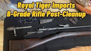 Royal Tiger Imports B-Grade Rifle Post-Cleanup (Moschetto M91, Mannlicher 95, Vetterli 70/87/15)