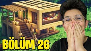 NARUTO'NUN HAYALİNDEKİ EVİ YAPTIK  MİNECRAFT 26. BÖLÜM